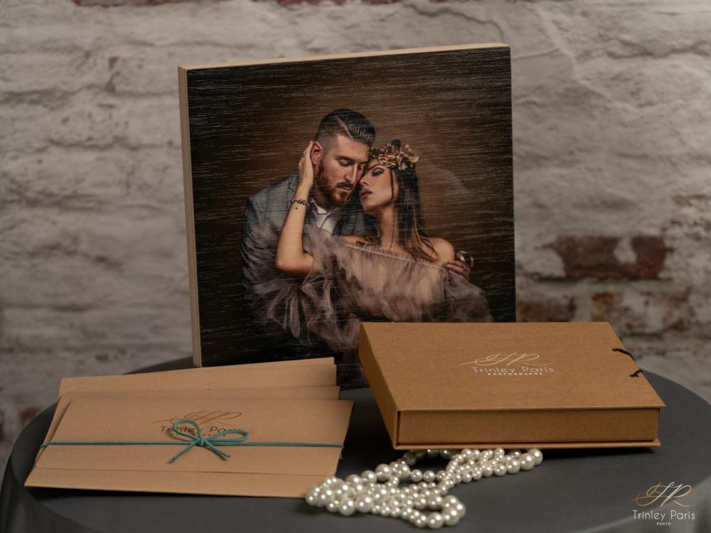 collection ça va cartonner+ cadre bois+tirages